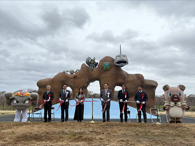 「イシツブテ公園 in きたかみ」がオープン！