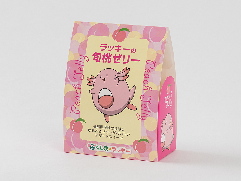 ラッキーの旬桃ゼリー