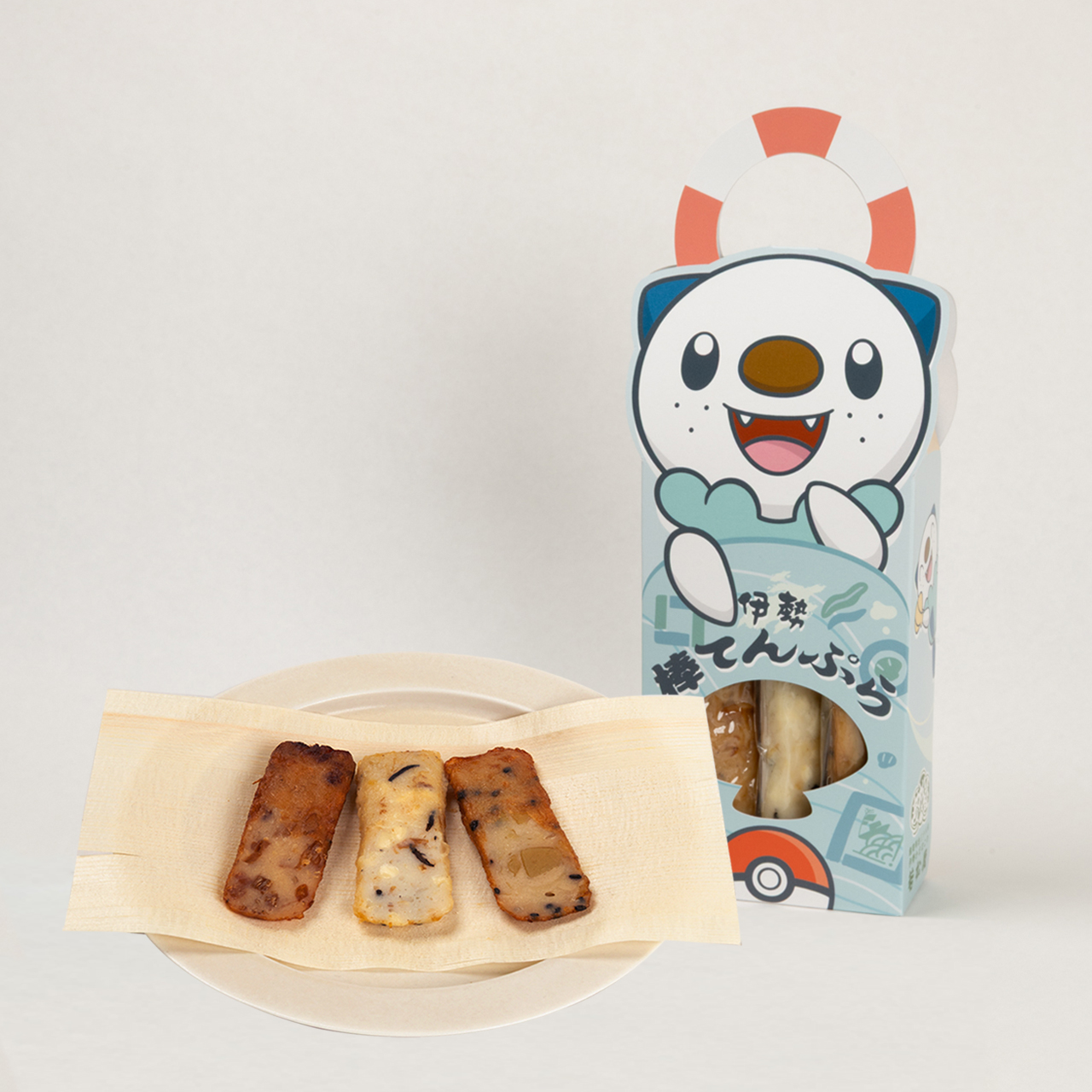 伊勢棒てんぷら みえ×ミジュマルver. (個包装単品・３本セット)