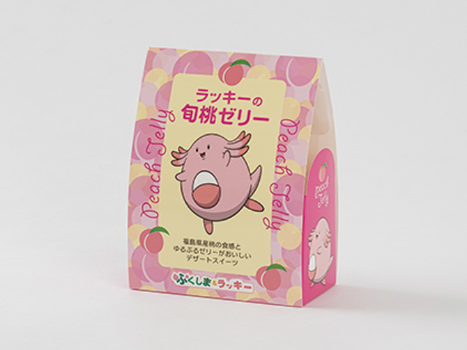 ラッキーの旬桃ゼリー